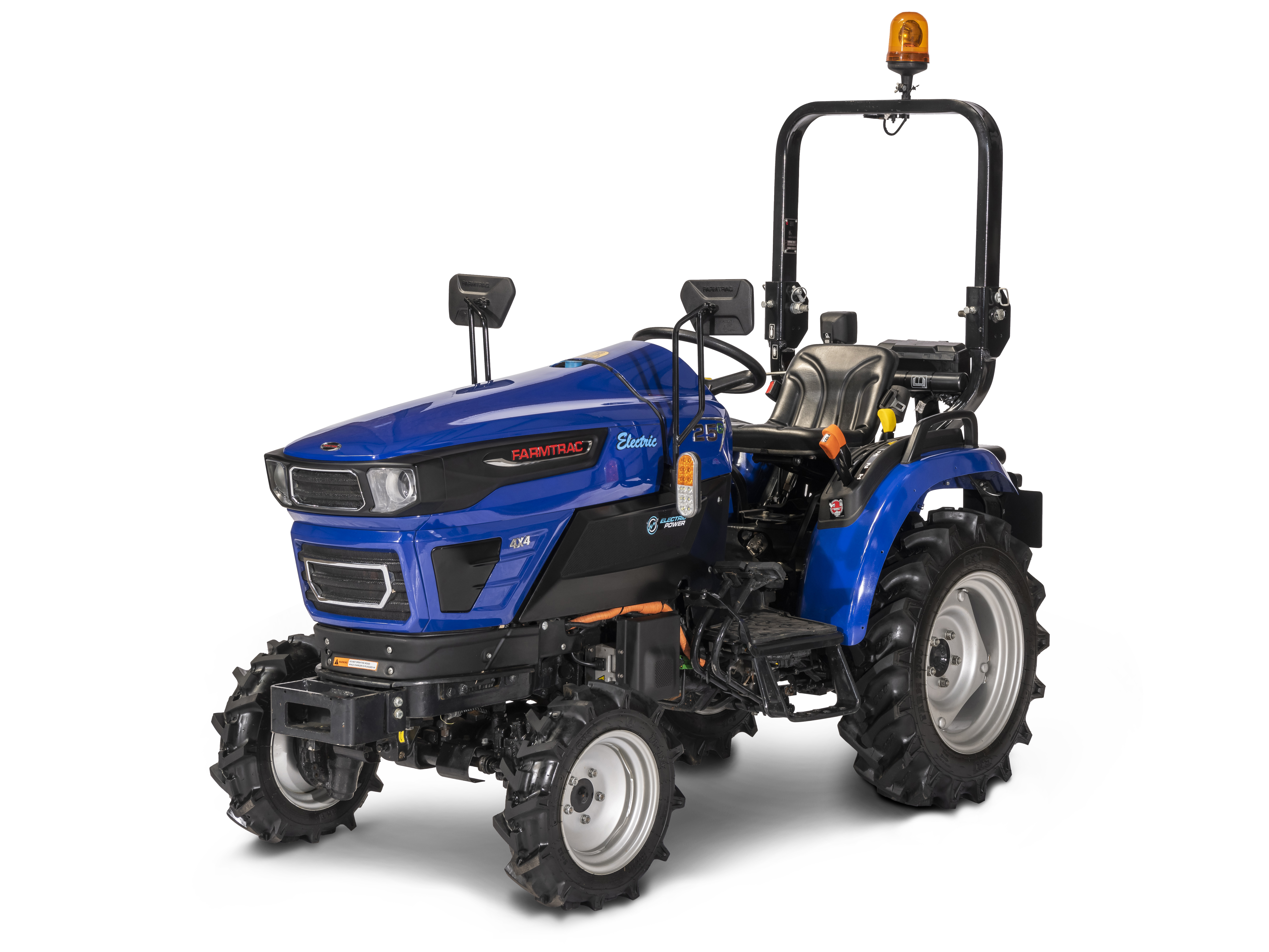 Farmtrac’s award-winning all-electric tractor will be at LAMMA 2022.