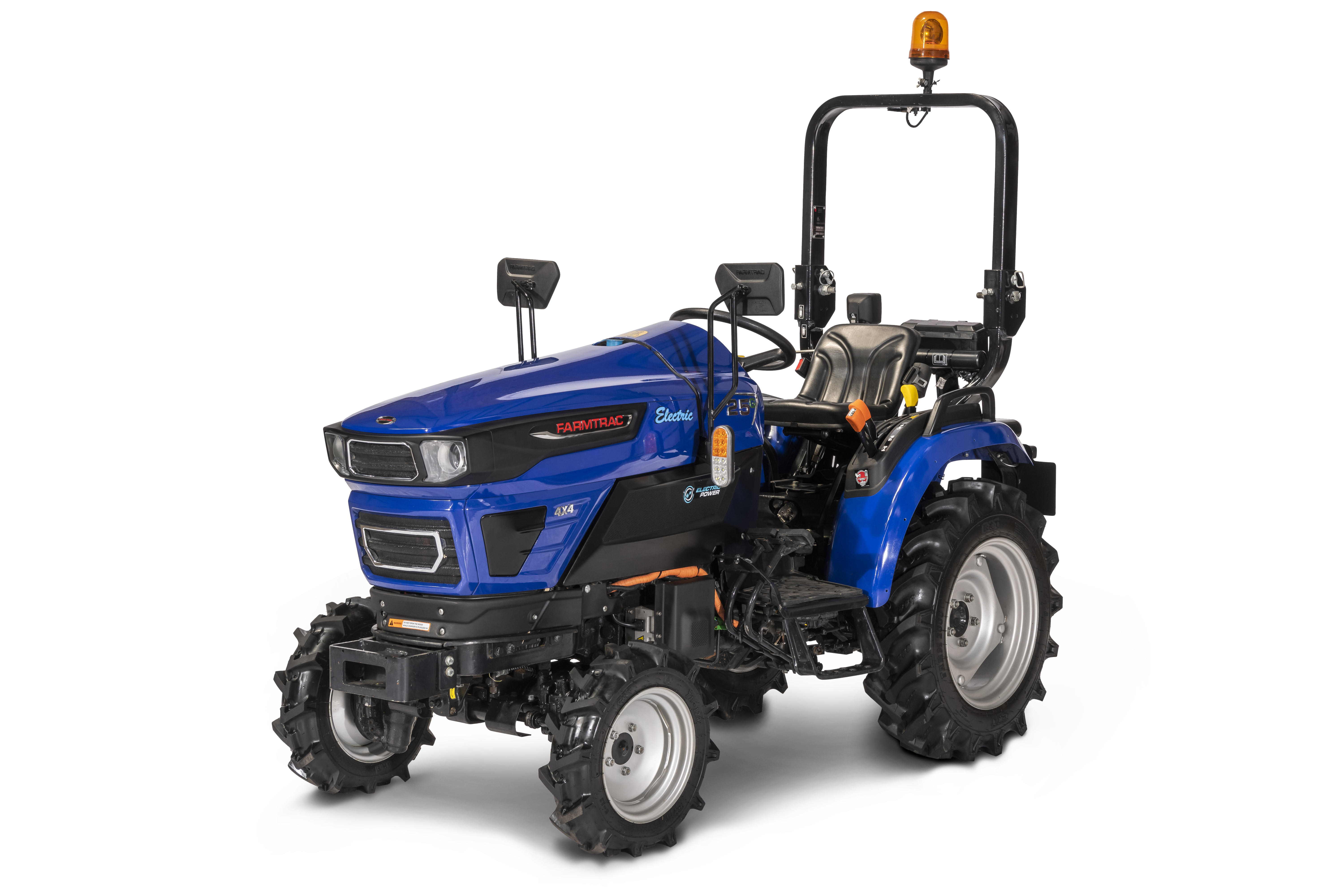 Farmtrac’s award-winning all-electric tractor will be at LAMMA 2022.