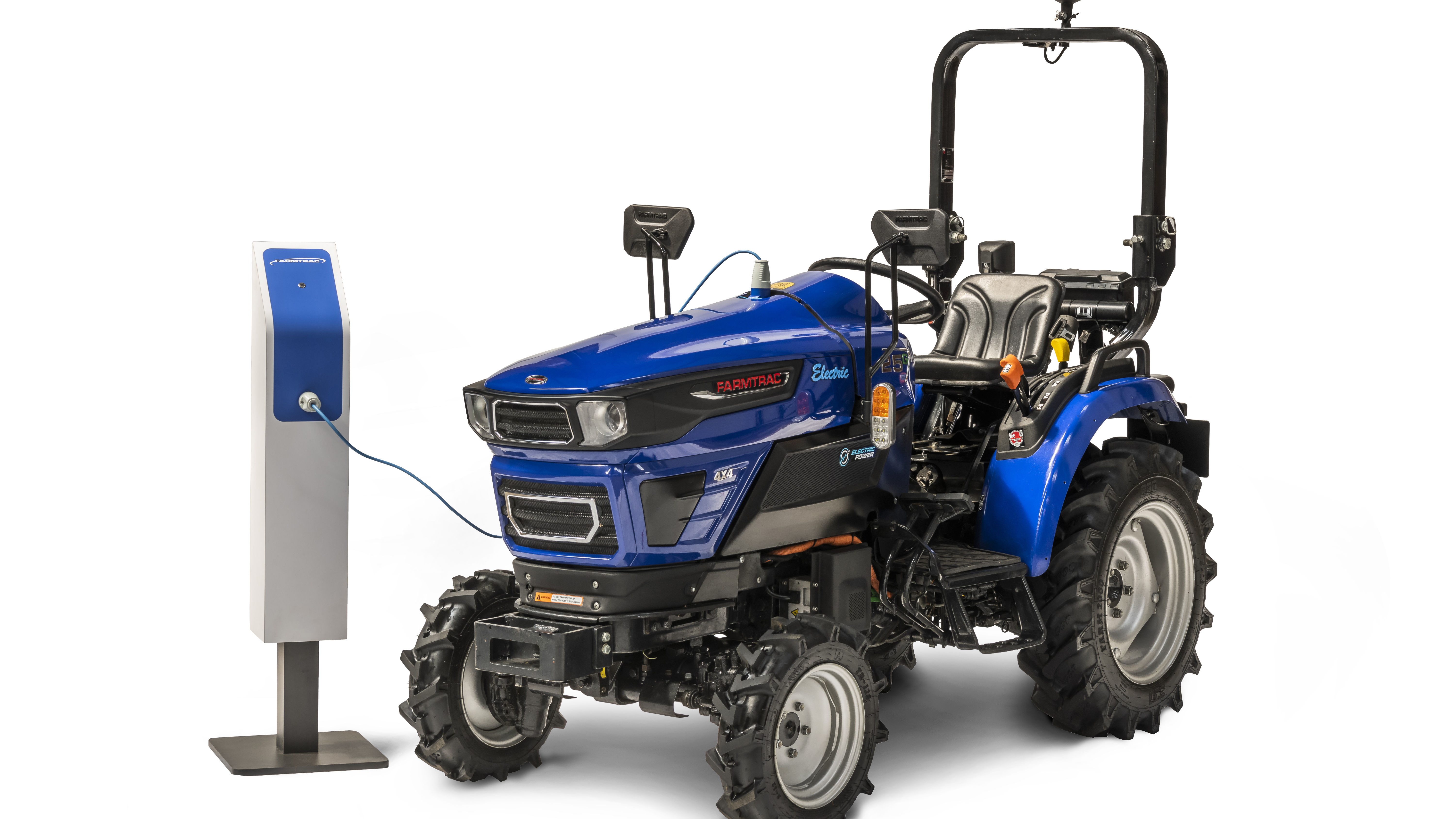 Farmtrac's FT25G tractor at the London International Horse Show